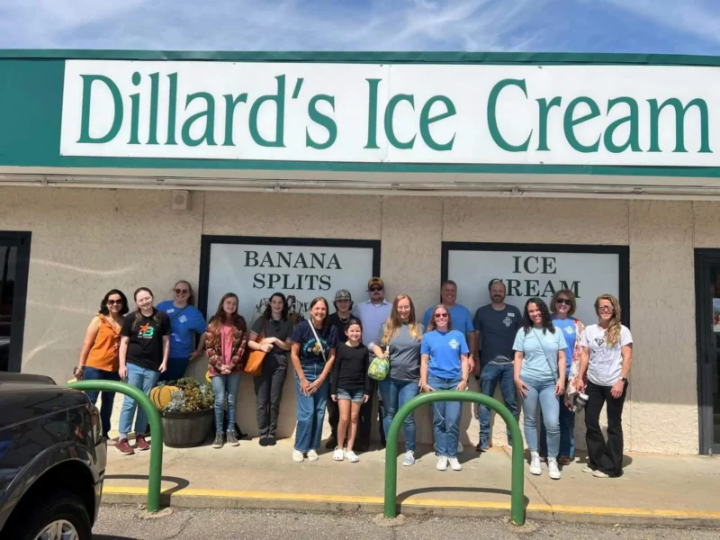 Мороженое Dillard's, магазин